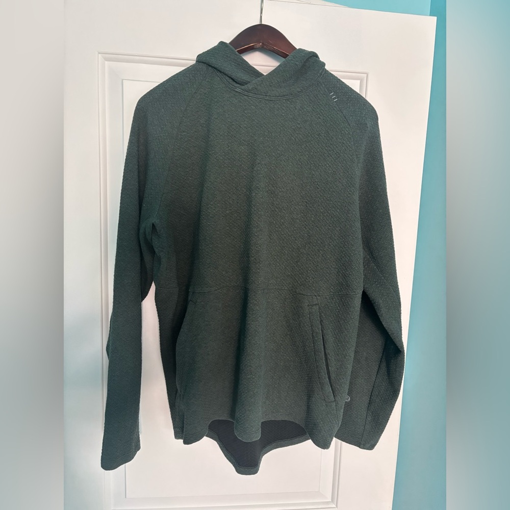 Lululemon Athletica Dark Green Textured Hoodie